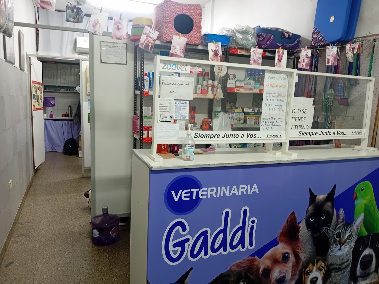 Fachada moderna de GADDI Veterinaria en Berazategui